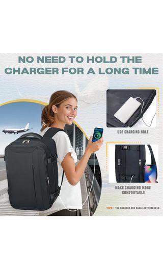 Zaino Ryanair 40x20x25 Nero
