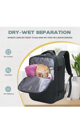 Zaino Ryanair 40x20x25 Nero