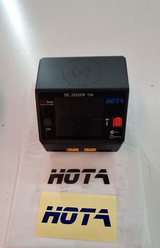 Cargador D6 Dual HOTA 2x325W 15A