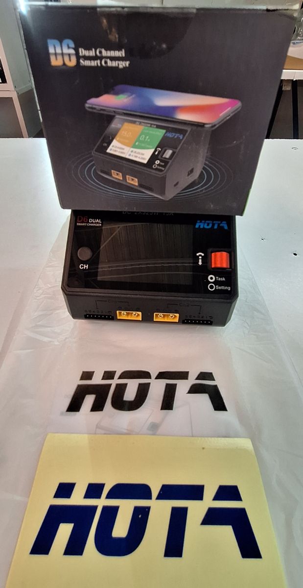 Cargador D6 Dual HOTA   2x325W 15A