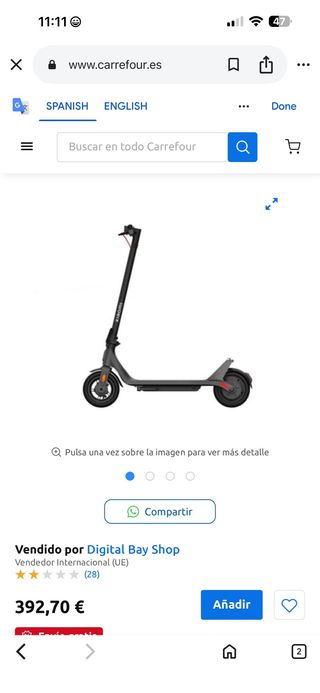 Patinete Eléctrico Xiaomi