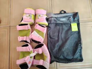 Patines en línea rosas talla 30-32