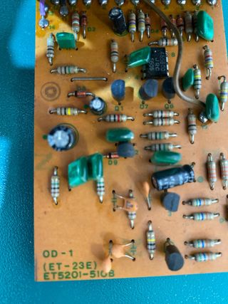 Boss OD-1 Overdrive Pedal clásico hecho en Japón