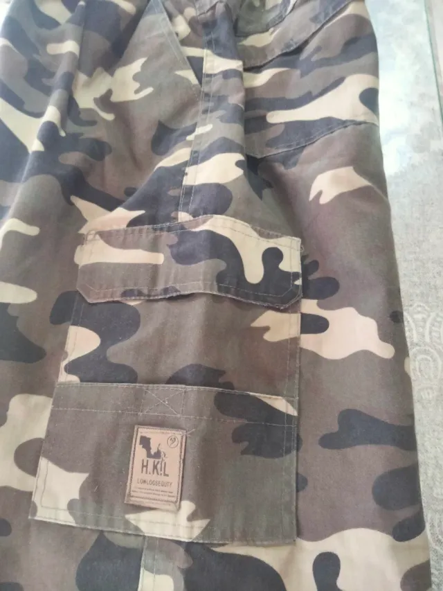 Pantalón camuflaje XXL forro polar