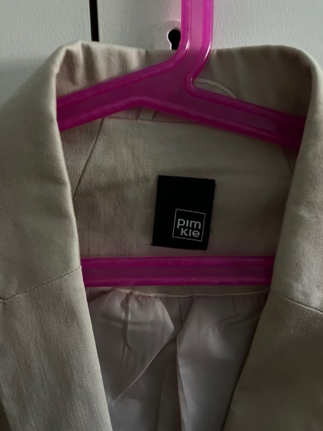 Blazer Beige Pinkie