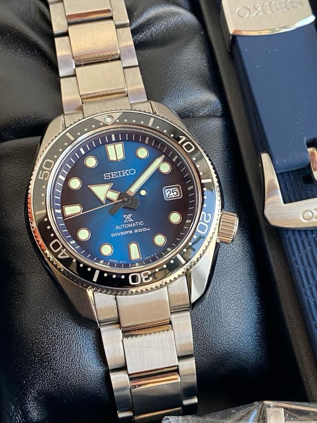 Seiko Prospex Diver's 200m Automático Azul