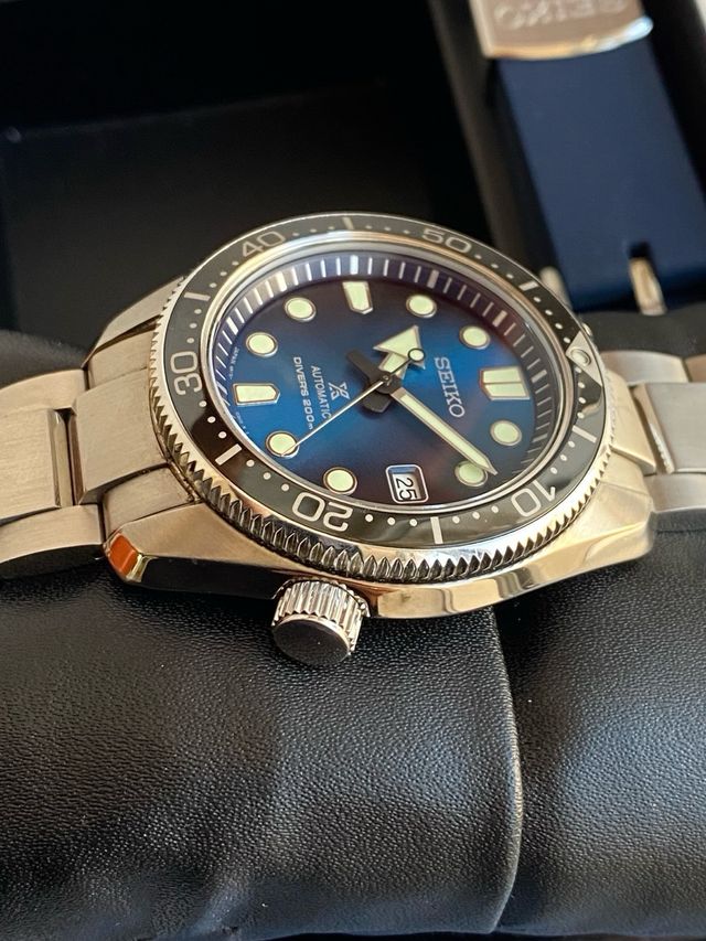 Seiko Prospex Diver's 200m Automático Azul