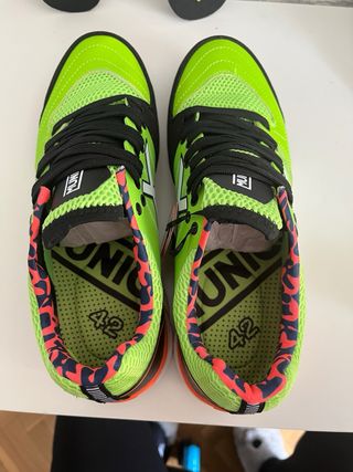 Zapatillas Munich Fútbol Sala Verde y Negro