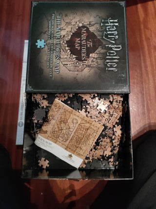 Puzzle Harry Potter Mapa del Merodeador 1000 pieza