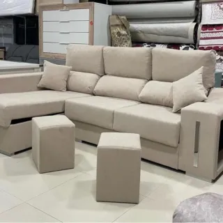 Sofás cheslongue nuevos a estrenar
