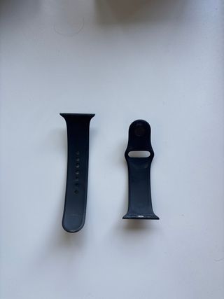 Correa Apple Watch Negra Talla S/M 45mm