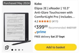 Kobo Elipsa 2E eReader Lápiz Táctil