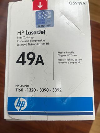 Tóner HP 49A LaserJet Q5949A