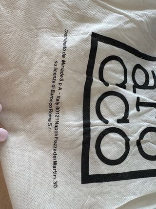 Bolso Roccobarocco Negro Piel de coco y ante 