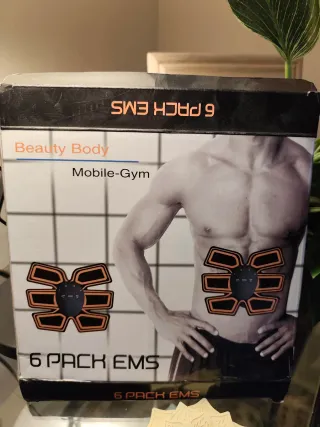 Electroestimulador Muscular EMS 6 Pack