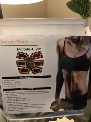Electroestimulador Muscular EMS 6 Pack