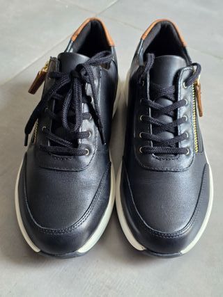 Zapatillas Clarks Un Rio Mujer Cremallera Negra