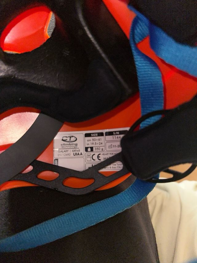 Casco de escalada CT naranja