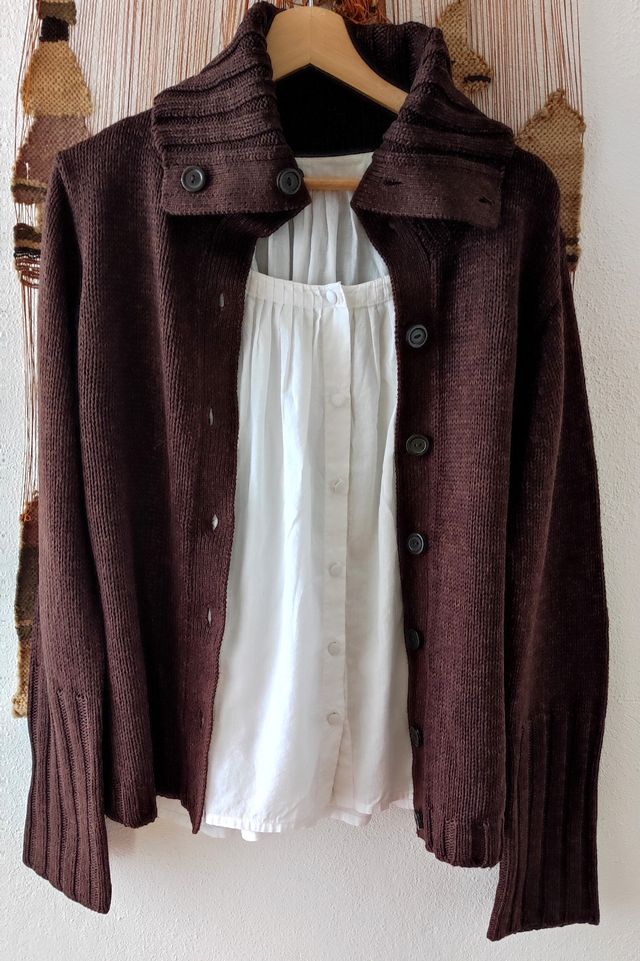 Rebeca/Cardigan/Casaco de lã Hennes by H&M L novo