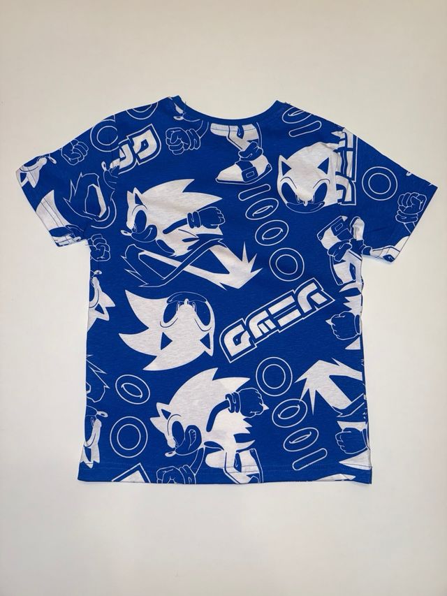 Pack 2 Camisetas Sonic Niños 7-8 Años