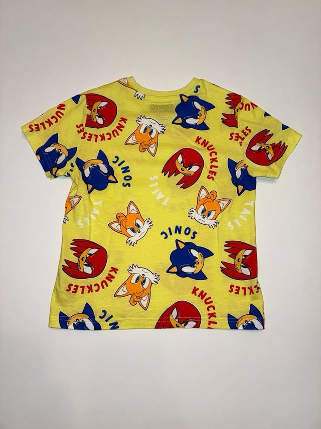 Pack 2 Camisetas Sonic Niños 7-8 Años