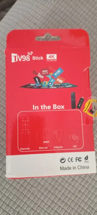 TV98 Stick 4K 2GB+16GB Android TV