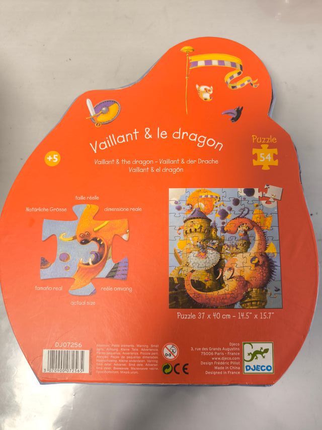 Puzzle Djeco Pirata 36 piezas +4 años