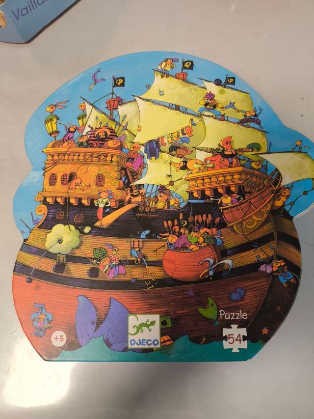 Puzzle Djeco Pirata 36 piezas +4 años