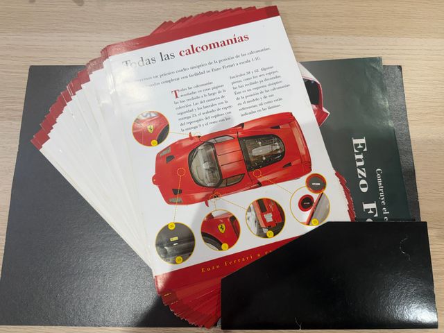 Enzo Ferrari D'Agostini - Instrucciones Montaje