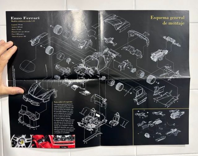 Enzo Ferrari D'Agostini - Instrucciones Montaje
