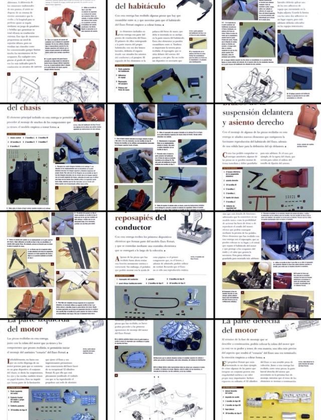 Enzo Ferrari D'Agostini - Instrucciones Montaje