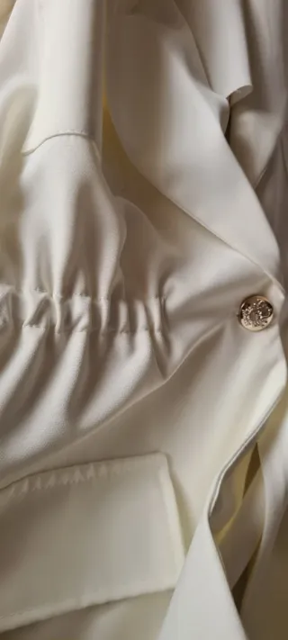 Chaleco blanco elegante