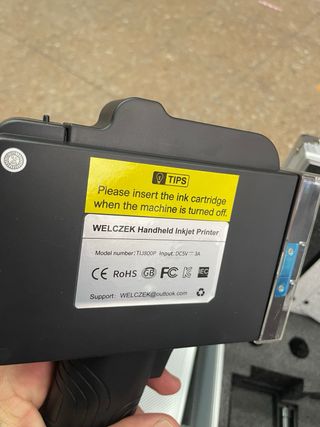 Impresora de mano Welczek