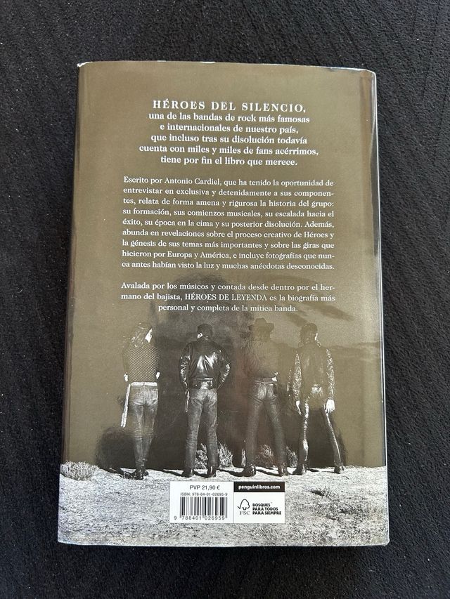 Héroes de leyenda libro heroes del silencio