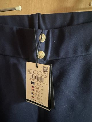 Pantalón Cortefiel Talla S Azul