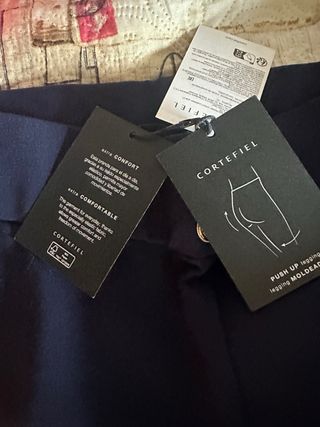 Pantalón Cortefiel Talla S Azul