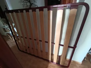 Somier con Láminas de Madera de 1,50