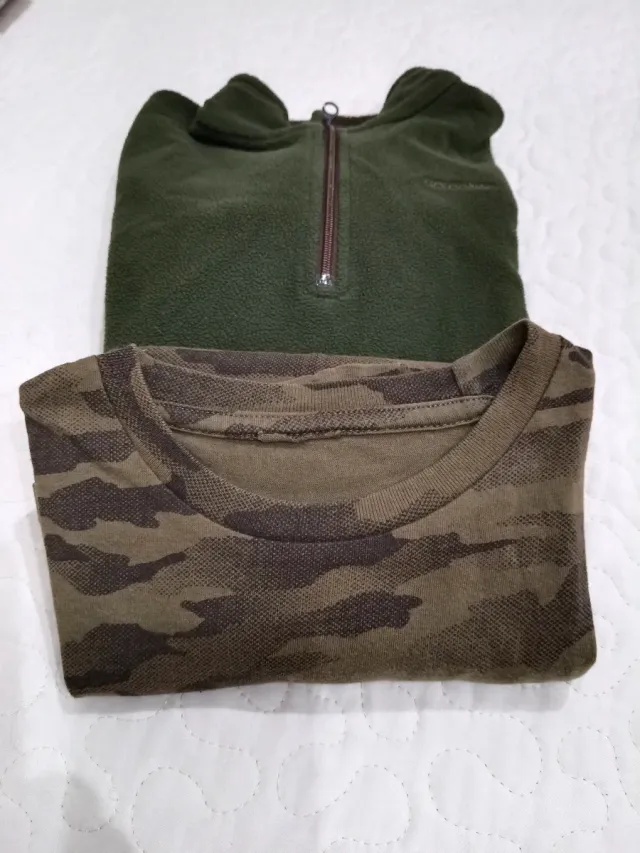 Lote polar y camiseta 6 años