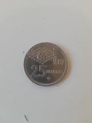 Moneda 25 Pesetas 1982