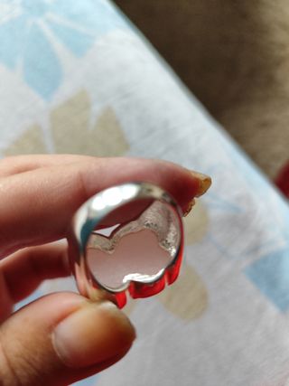 Anillo Tous nácar rosa