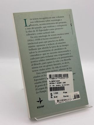El espectador – José Ortega y Gasset