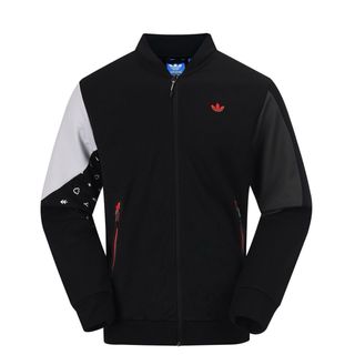 Chaqueta Adidas Talla M color negro vintage 