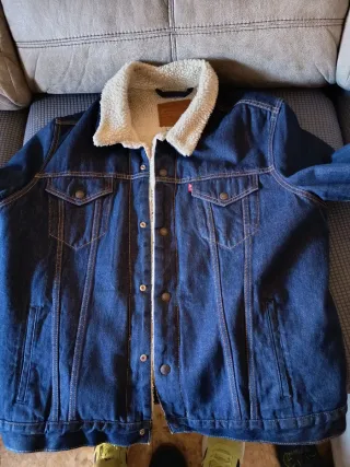 Chaqueta Levi's XXL Borrego Azul