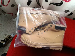 Botas de cuero para hombre