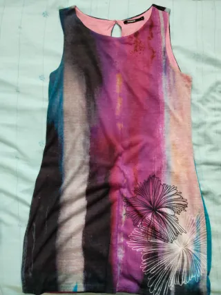 Vestido Desigual estampado multicolor
