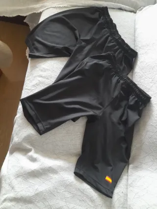 2 Mallas cortas running bandera española