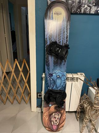 Tabla de Snowboard con Gráficos de Osos