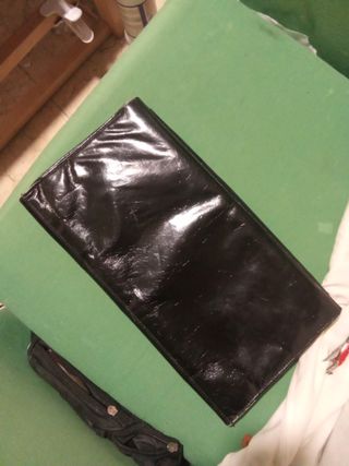 Bolso de mano vintage negro