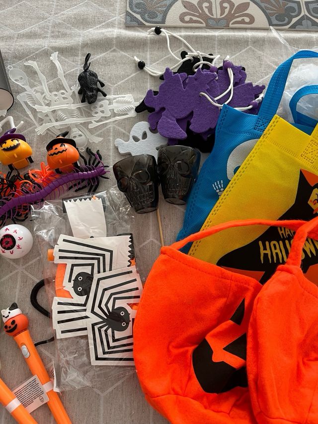 Lote Halloween: calabazas, fantasmas, etc.