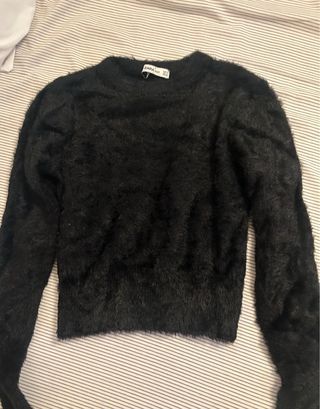 Jersey Zara pelo negro